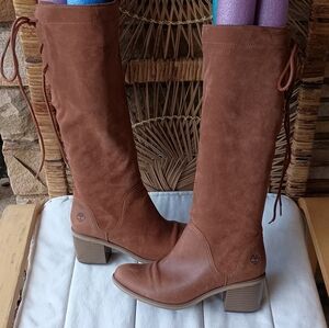 Timberland Women's Tan Over the Knee Boots_9